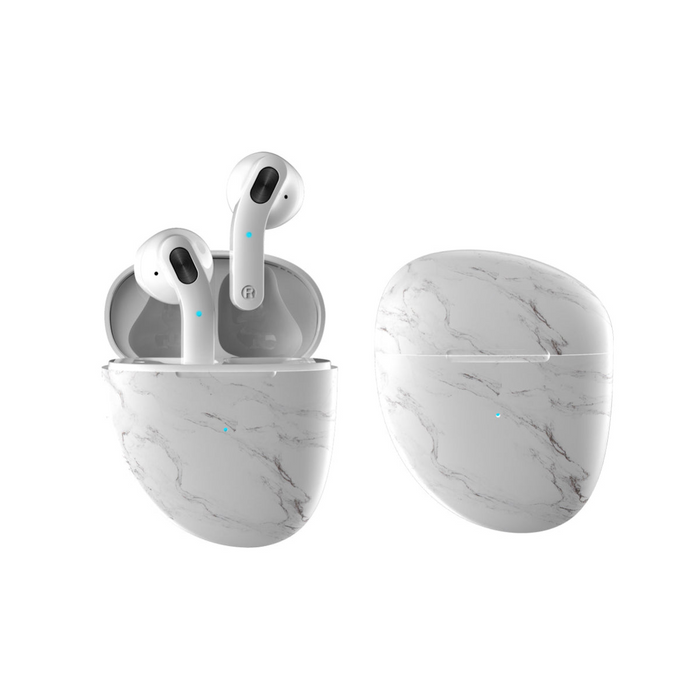 Marble Pebble Twin Bluetooth Headphones - Shop X Ology