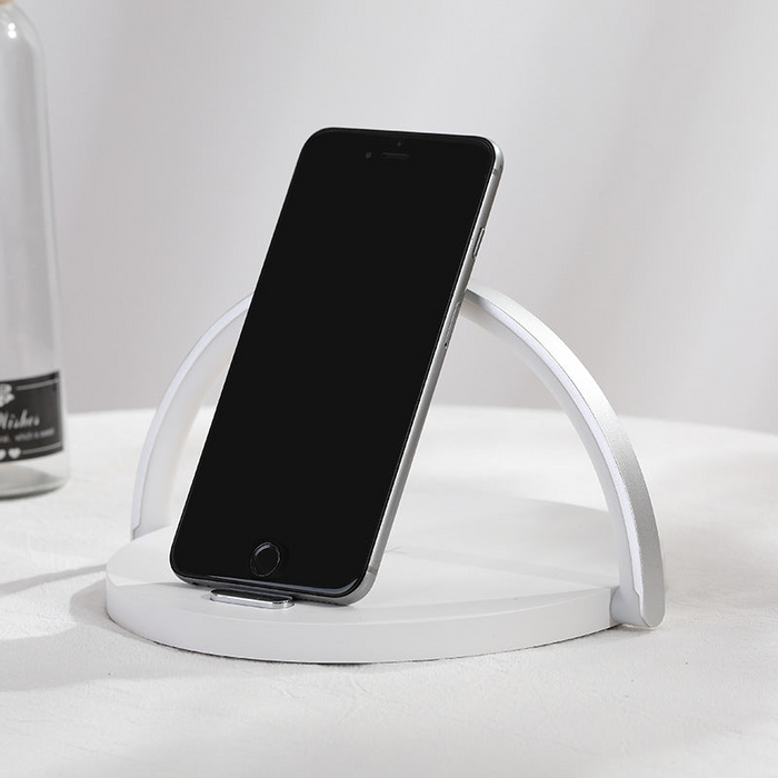 Moonlit Soft Glow LED Light, Wireless Phone Charger And Stand - Shop X Ology