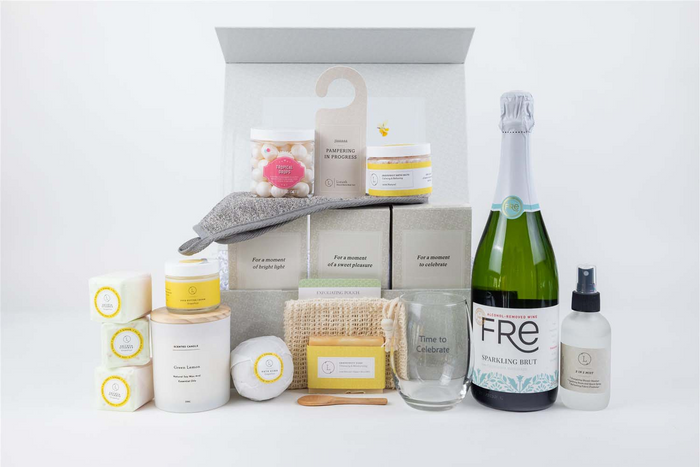 Congratulations gift basket, Celebration gift box - Shop X Ology