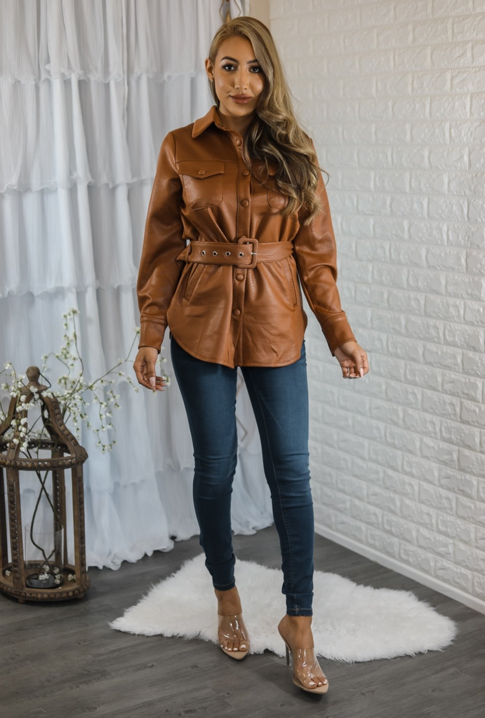 Fall Fave Faux Leather Jacket - Shop X Ology