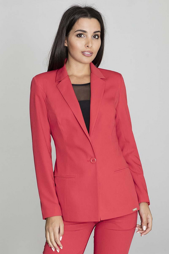 Women's Red Figl Jacket Suit - Shop X Ology