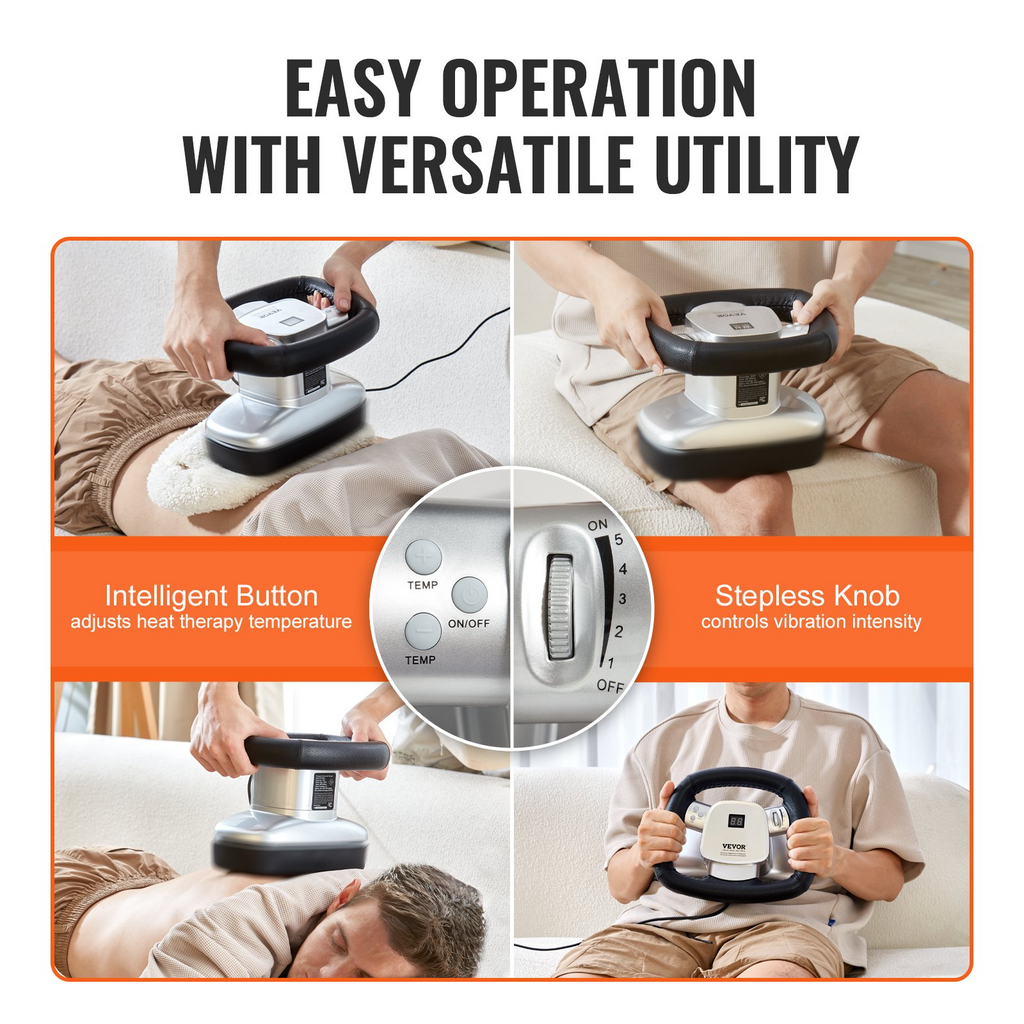 VEVOR Professional Handheld Chiropractic Massager for Pain Relief