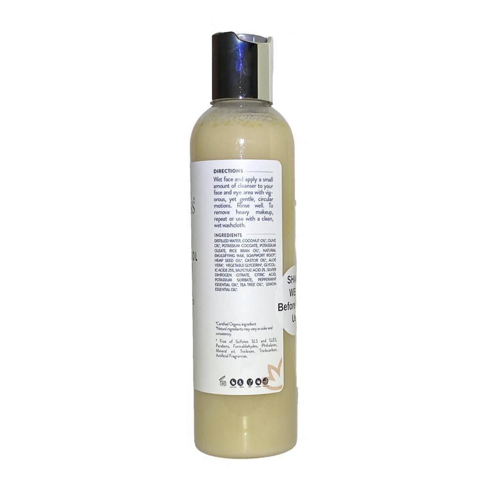 Organic Acne Cleanser with Hemp Seed Oil - Shop X Ology