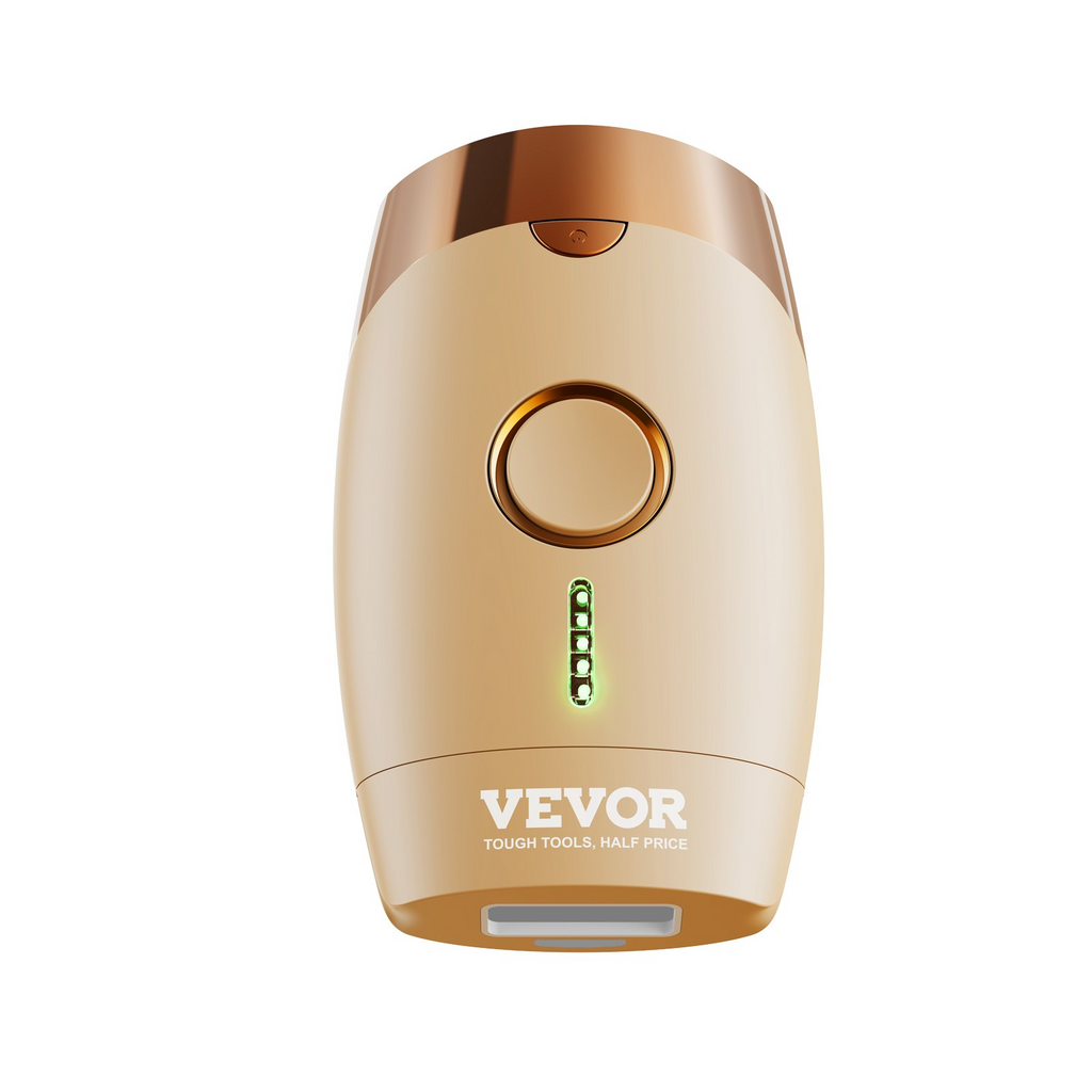 VEVOR IPL Hair Removal, Permanent Hair Removal for Women and Men, Auto/Manual Modes & 5 Adjustable Levels, Painless At-Home Hair Removal Device for Legs, Armpits, Bikini Line, Whole Body