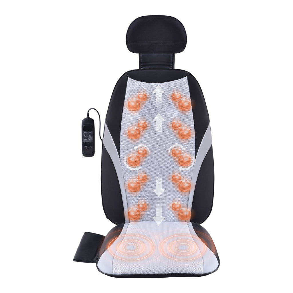 Shiatsu Back Massager with Heat - Ultimate Massage Seat Cushion