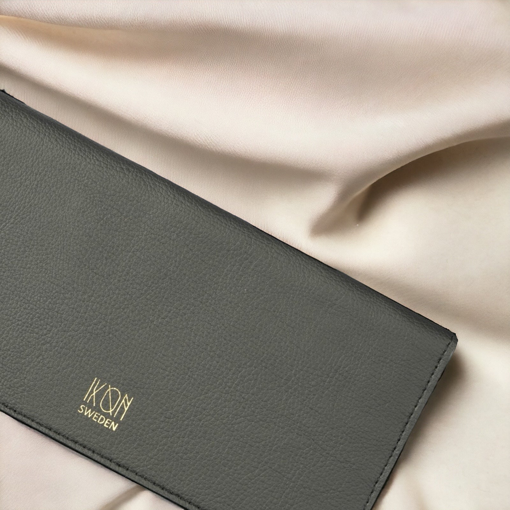 Cactus Leather Slim Wallet - Black - Shop X Ology