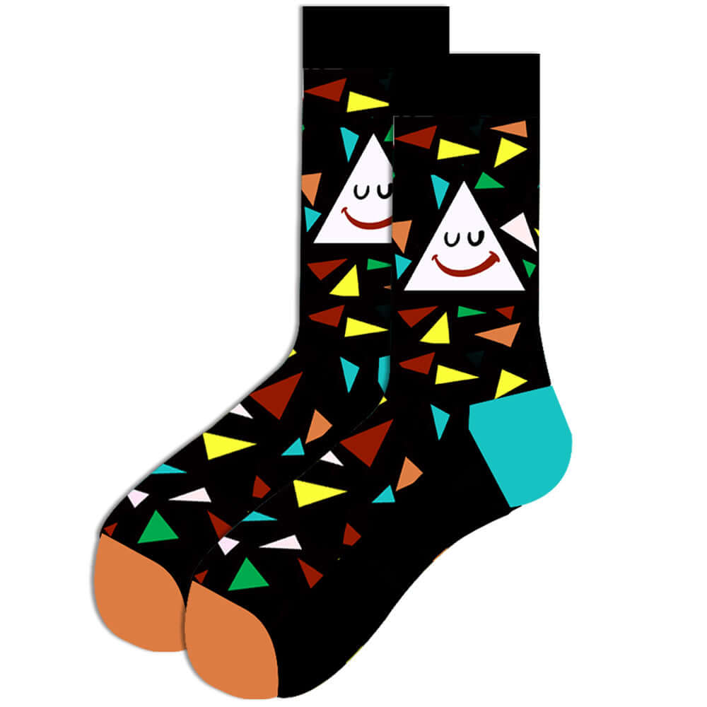 Men's Socks Santa Claus Moose Men's Mid-tube Socks Tide Cotton Socks - Shop X Ology
