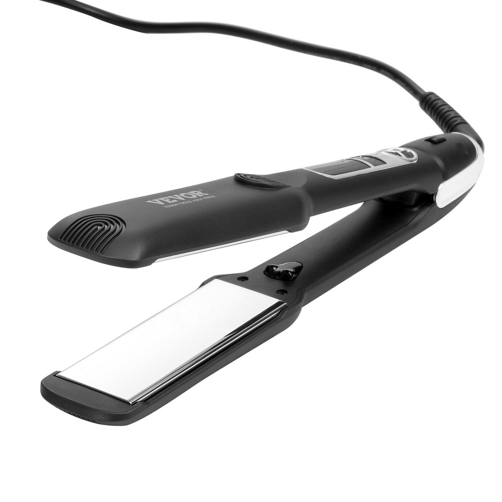 VEVOR Hair Straightener 1.5-inch Titanium Flat Iron & Negative Ion