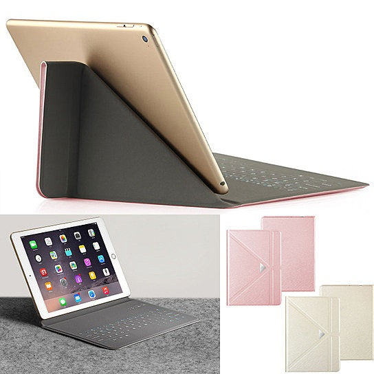 Ultra-Thin Apple iPad Case with Touch Sensor Surface Keyboard and Stand - Shop X Ology