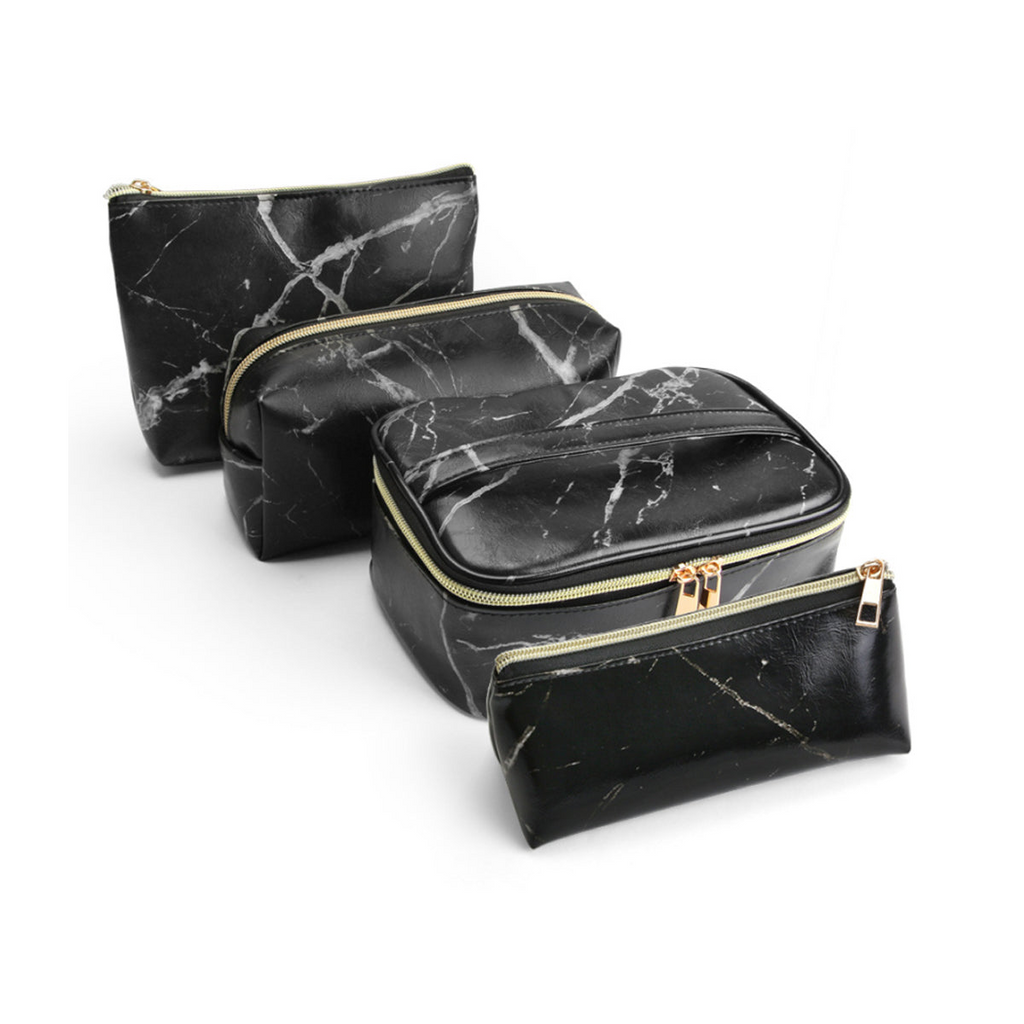 Mirabella 4 in 1 Marbled Cosmetic Bags - Shop X Ology