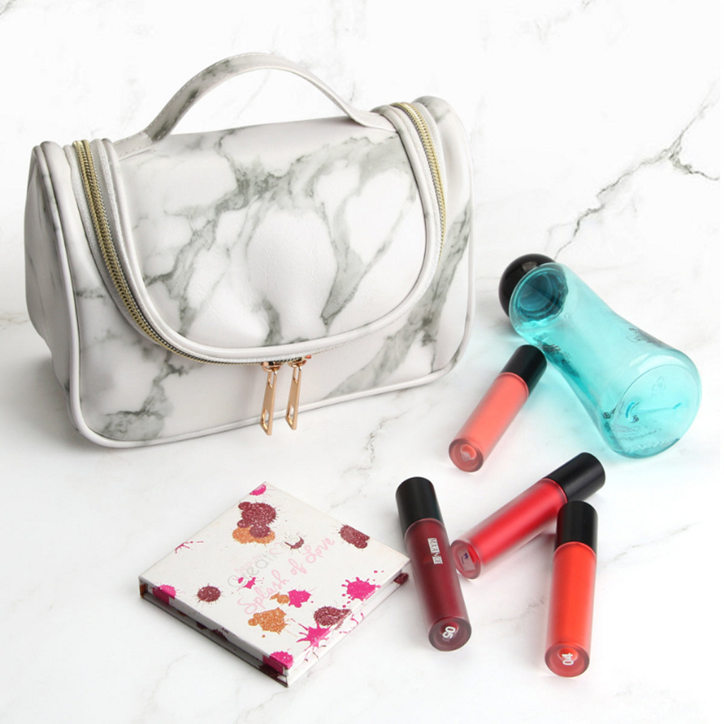 Mirabella 4 in 1 Marbled Cosmetic Bags - Shop X Ology