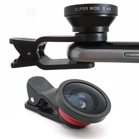 SUPER WIDE Clip and Snap Lens for iPhone and any Smartphone - Shop X Ology