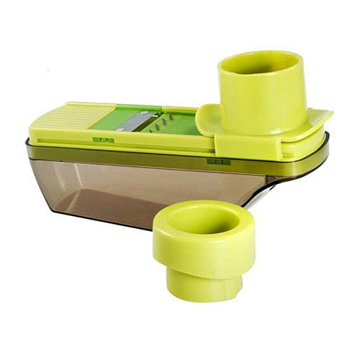 Veggie Lover's Compact Palm Sized Mini Grater and Veggie Slicer - Shop X Ology