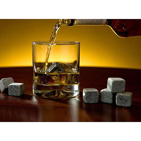 Whiskey on THE ROCKS - Pure Soapstone Rocks set of 9 - Shop X Ology