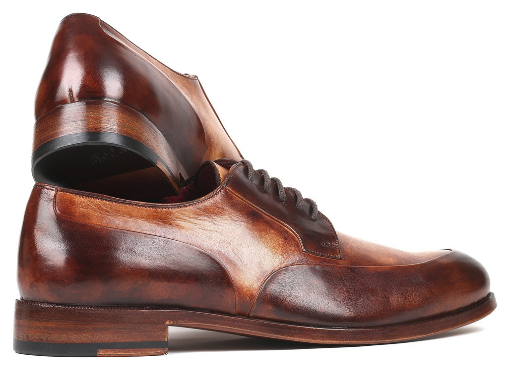 Paul Parkman Men's Dual Tone Brown Derby Shoes - Shop X Ology