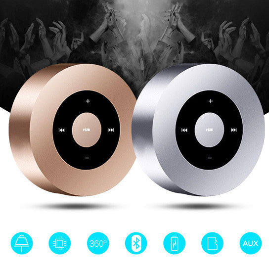 Minimal Metallic Bluetooth Speaker and MP3 Player - Shop X Ology