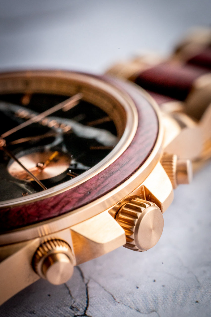 Royal Peltogyne Watch | Sustainable | Wood watch | Vegan | Eco fashion - Shop X Ology