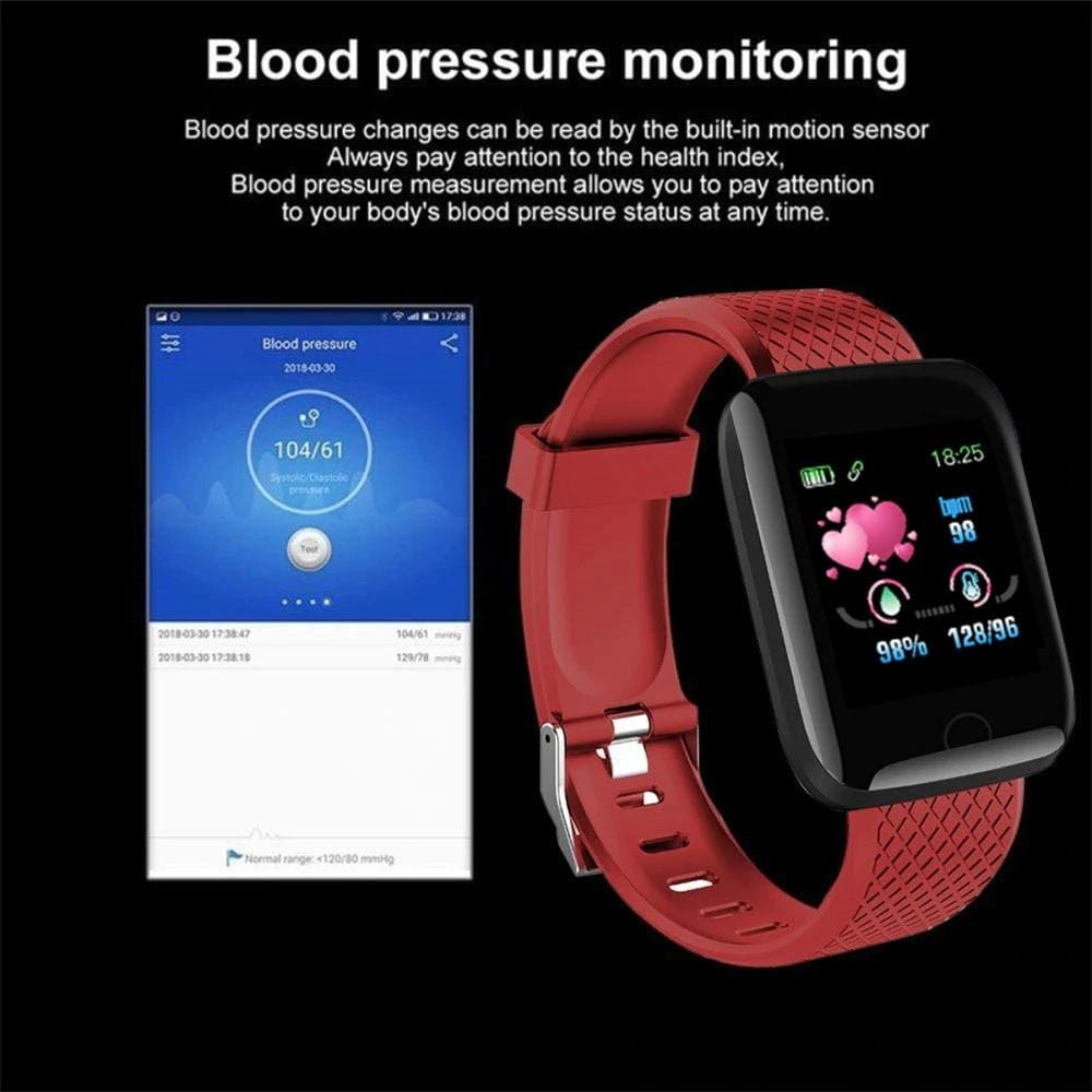 Red  Smart Watch for Men & Women - Shop X Ology