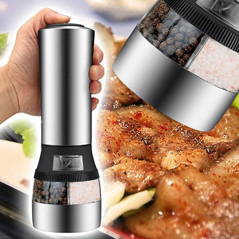 Perfect Blend Electric Salt And Pepper Grider - Shop X Ology