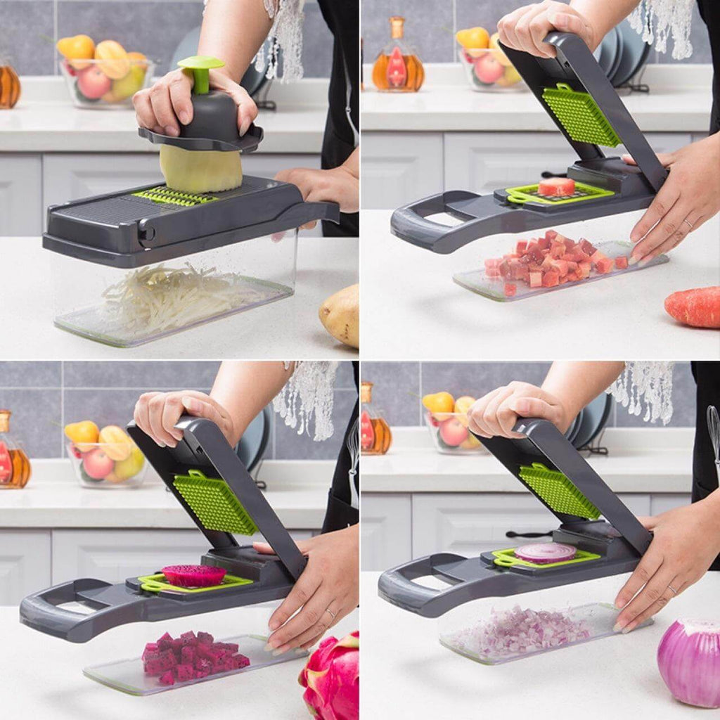 12 In 1 Manual Vegetable Chopper - Shop X Ology