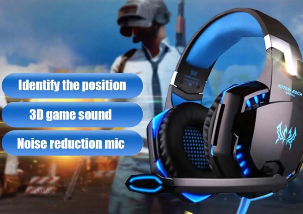 Ninja Dragon G9300 LED Gaming Headset with Microphone | Tech Accessories