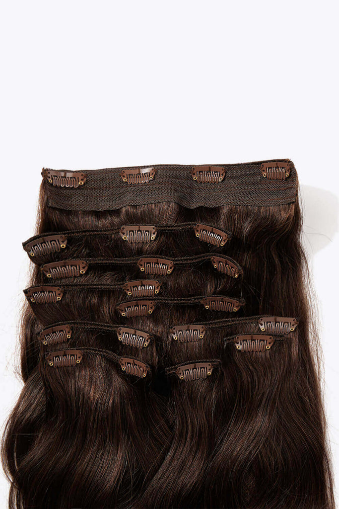 18" 200g #2 Natural Clip-in Hair Extension Human Hair | Hair