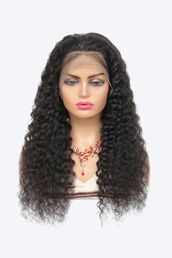 20” 13x4“ Lace Front Wigs Human Hair Curly Natural Color 150% Density | Hair
