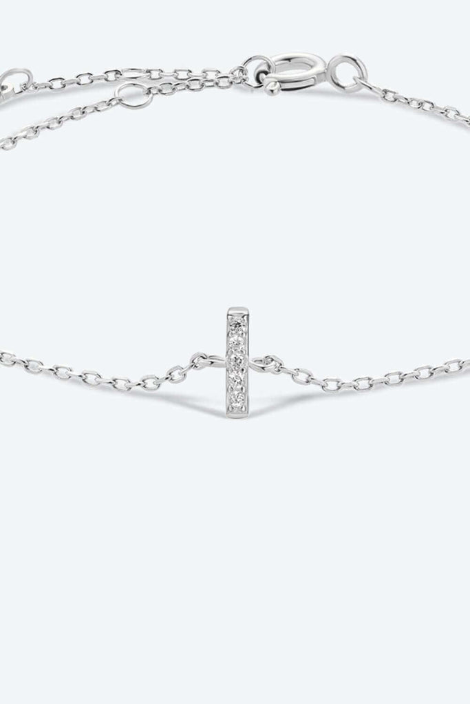 G To K Zircon 925 Sterling Silver Bracelet | Jewelry