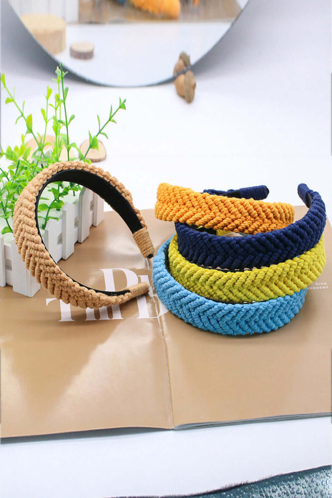 Retro Style Macrame Headband | Hair