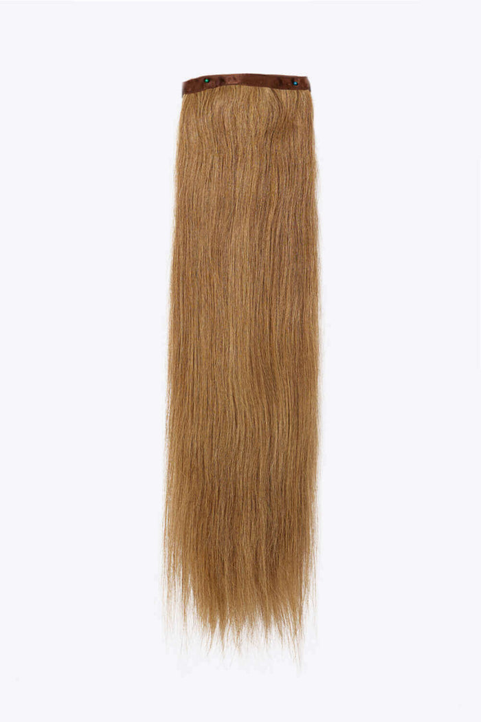 24" 130g #10 Ponytail Straight Human Hair | Hair