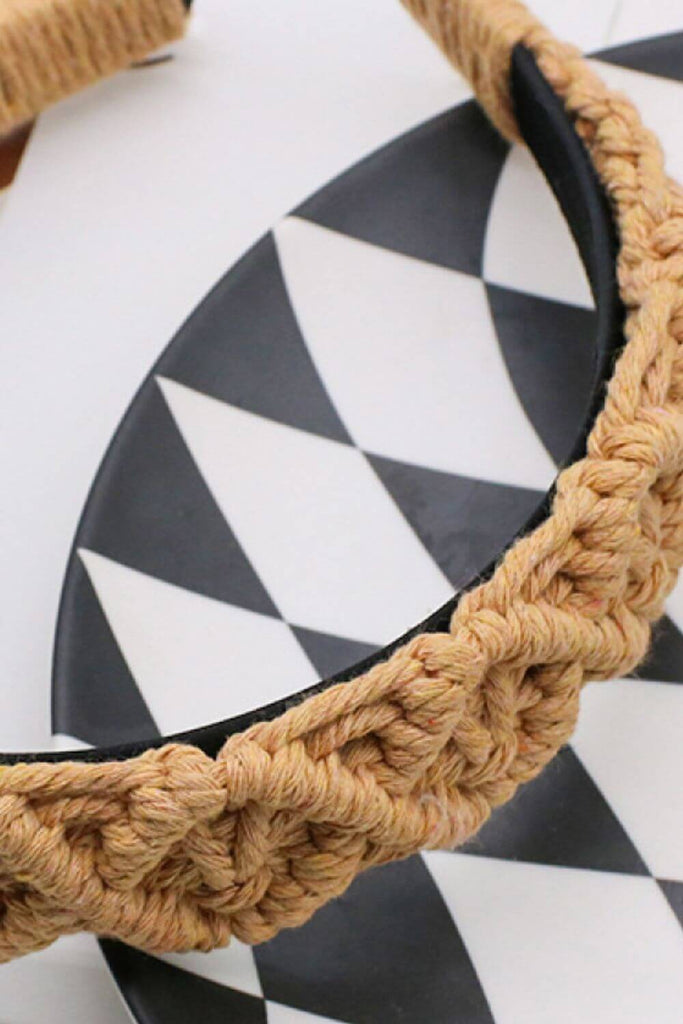 Can't Stop Your Shine Macrame Headband | Hair