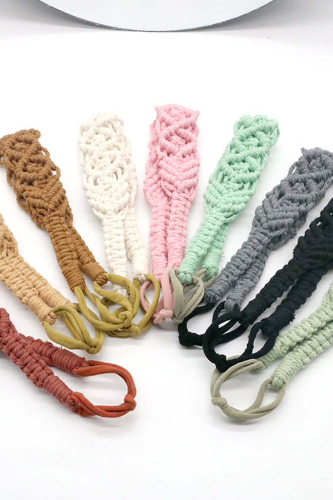 Assorted 2-Pack Macrame Flexible Headband | Hair