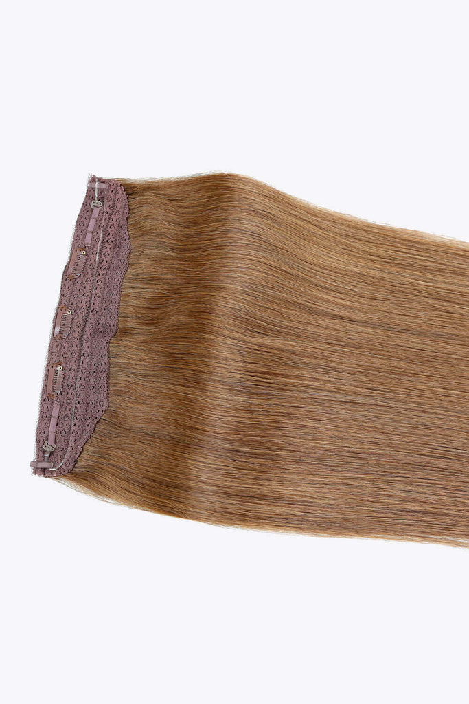 22" 100g Fully Handmade Straight Indian Human Halo Hair | Hair