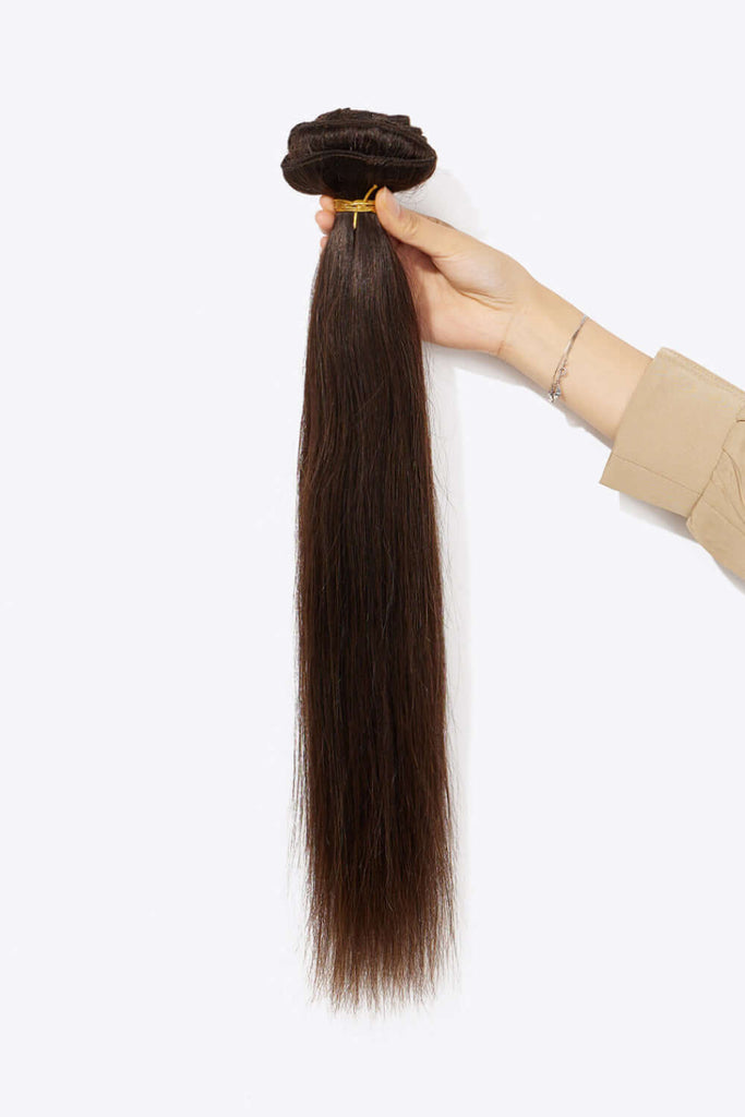18" 200g #2 Natural Clip-in Hair Extension Human Hair | Hair