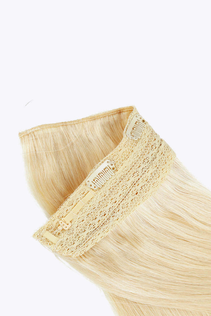 16" 80g Straight Indian Human Halo Hair | Hair