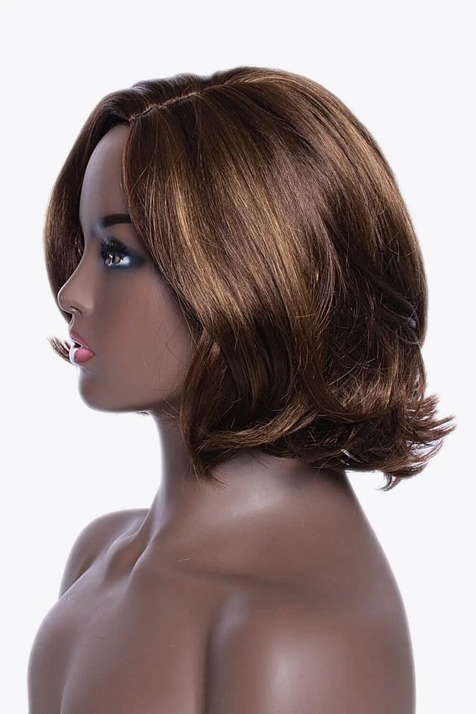 Full Machine Short Wave Bobo Wigs in Brown 10'' | Hair