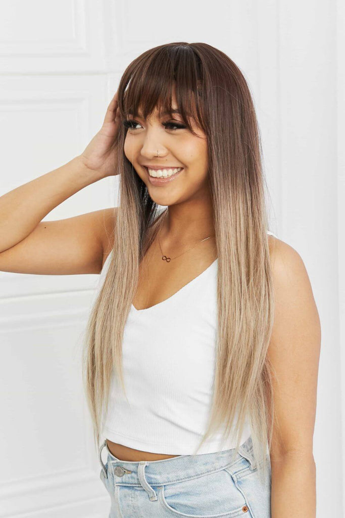 Long Straight Synthetic Wigs 26'' | Hair