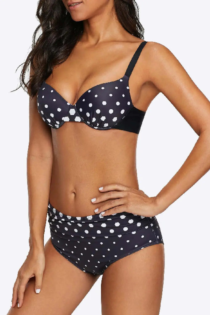 Polka Dot Bikini Set | Swimsuit