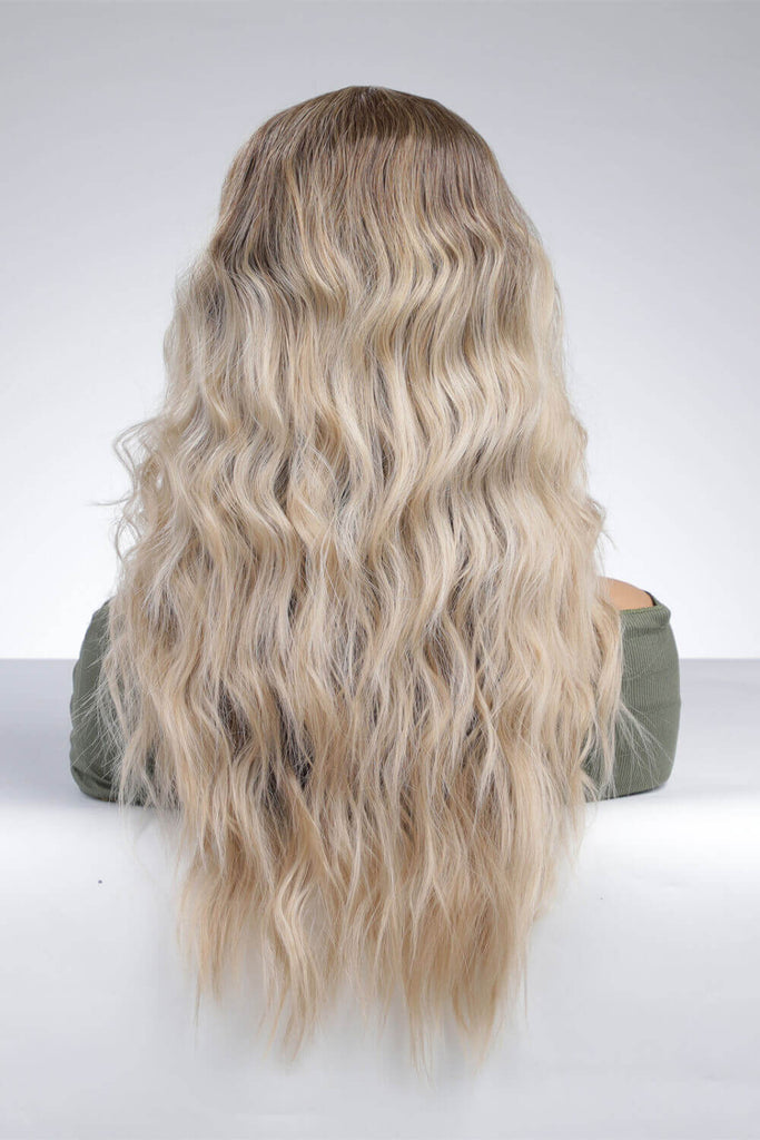 13*2" Lace Front Wigs Synthetic Long Wave 24'' 150% Density | Hair