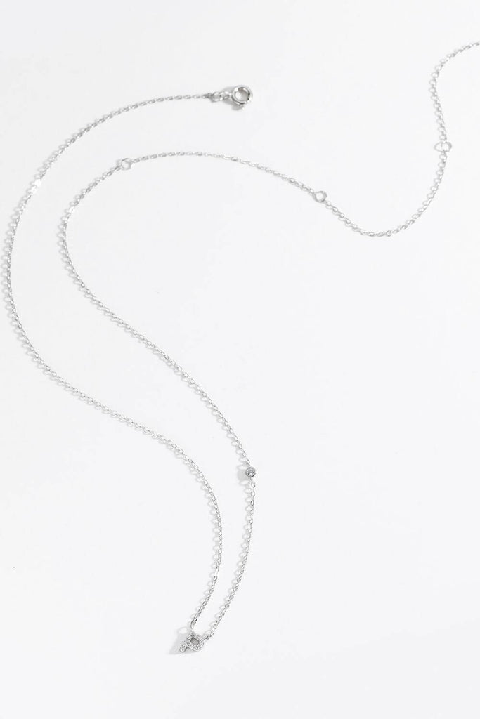 L To P Zircon 925 Sterling Silver Necklace | Jewelry
