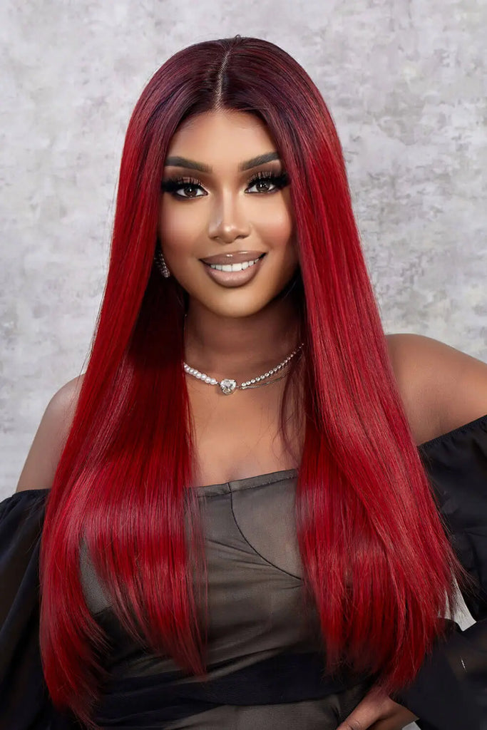 13*2" Lace Front Wigs Synthetic Straight 26" 150% Density | Hair