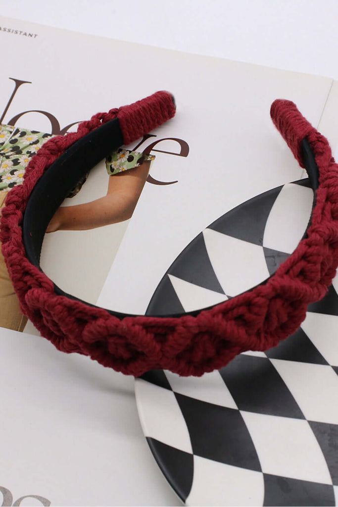 Can't Stop Your Shine Macrame Headband | Hair