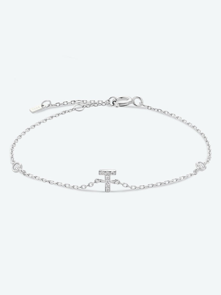 Q To U Zircon 925 Sterling Silver Bracelet | Jewelry