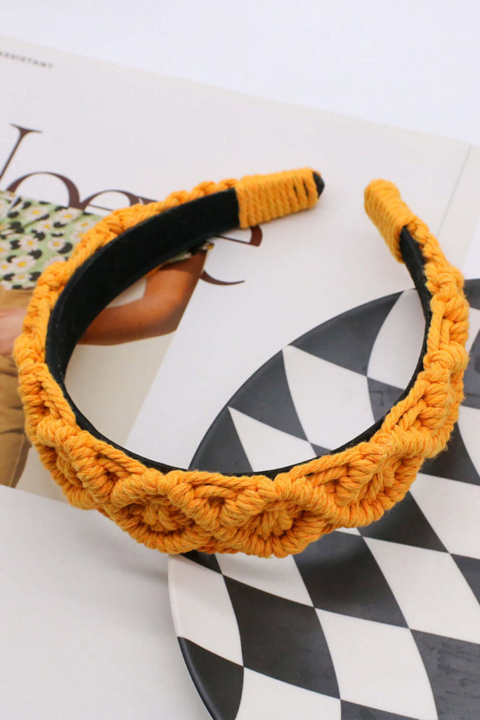 Can't Stop Your Shine Macrame Headband | Hair