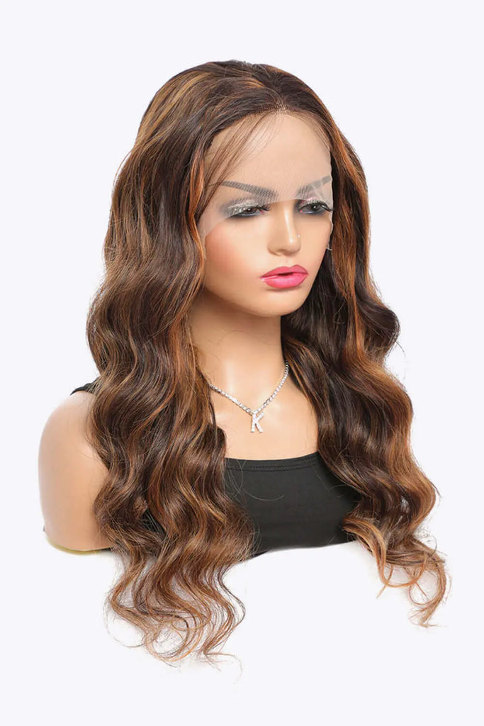 18" #P4/27 13x4 Lace Front Wigs Hightlight Human Hair Body Wave150% Density | Hair