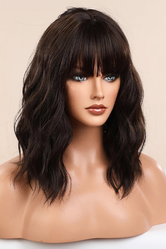 Natural Looking Synthetic Full Machine Bobo Wigs 12'' | Hair