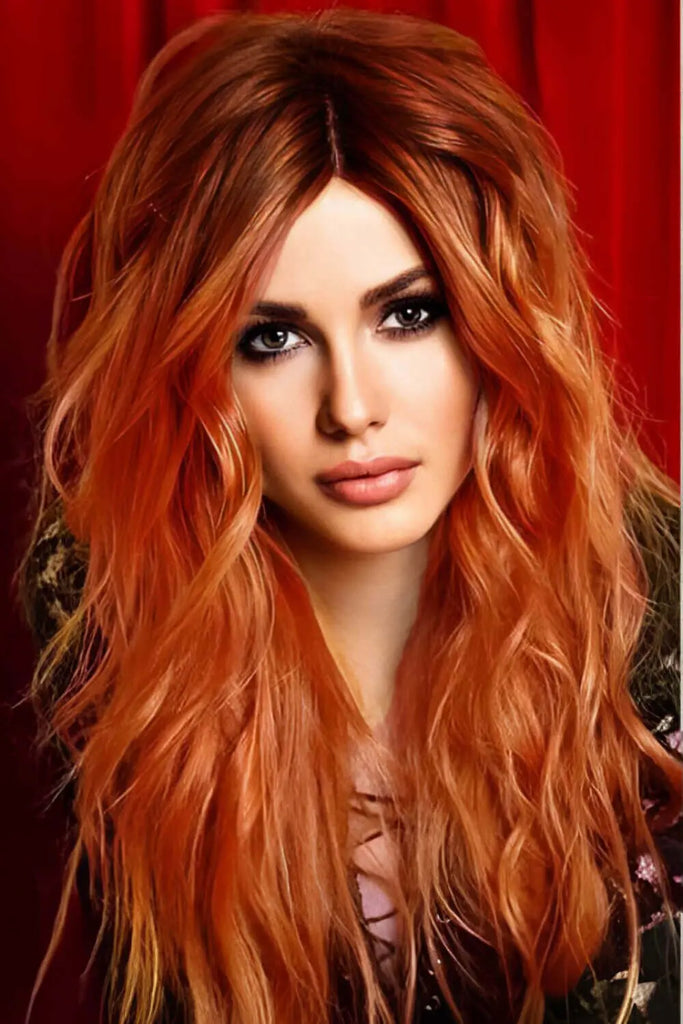 13*2" Lace Front Wigs Synthetic Long Wave 24" 150% Density | Hair