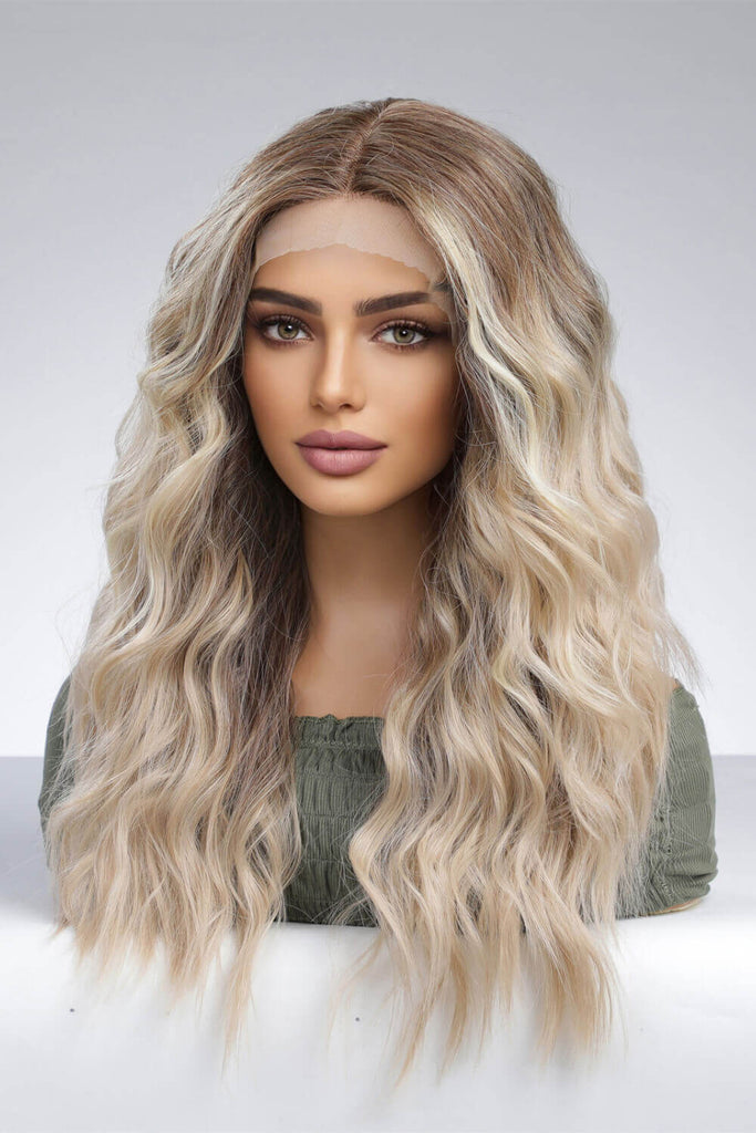 13*2" Lace Front Wigs Synthetic Long Wave 24'' 150% Density | Hair