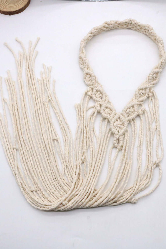 Macrame Fringe Headband | Hair