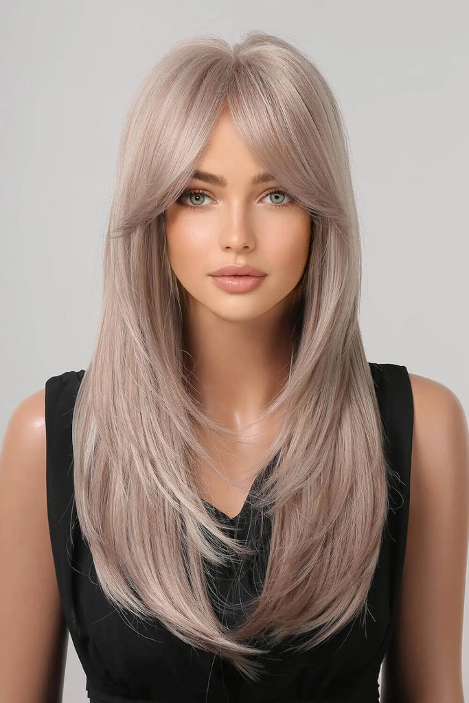 13*1" Full-Machine Wigs Synthetic Long Straight 22" | Hair